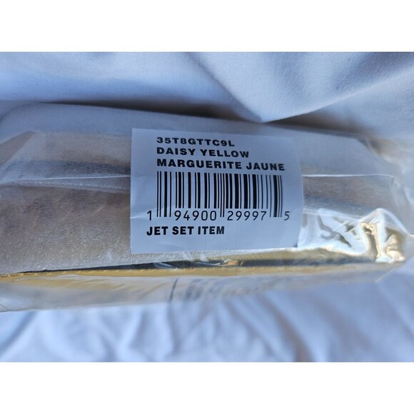 MICHAEL KORS JET SET ITEM EAST WEST SHOULDER CROSSBODY BAG DAISY YELLOW - Picture 3 of 5